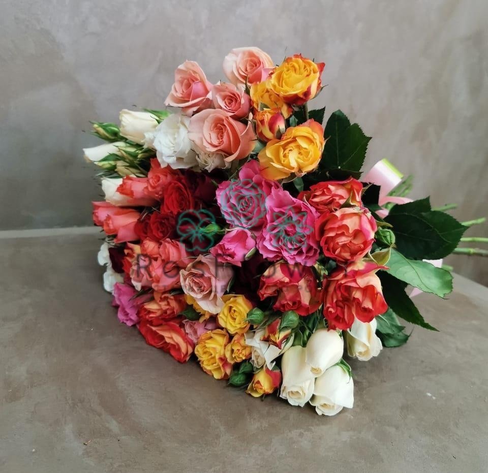 Букет цветов из: Розы в Губастово