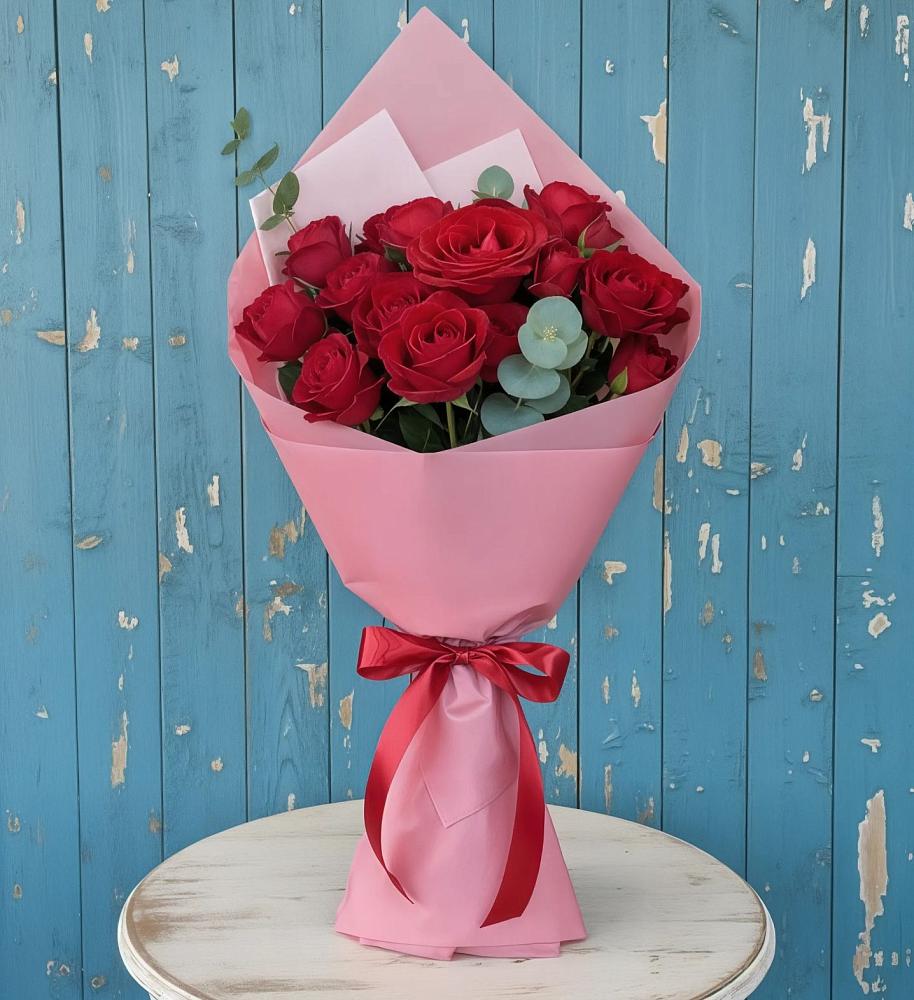 Букет цветов из: Розы в Губастово