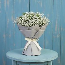 Букет цветов из:  Гипсофила в Губастово