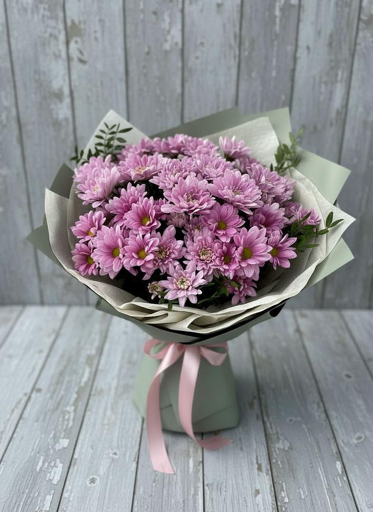 Букет цветов из: Хризантемы в Губастово
