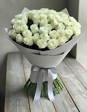 Букет 35 Белых роз #REPLACE_PRED# Губастово
