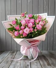 Букет Розовый кустик в Губастово