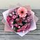 Букет цветов из: Розы, Герберы и Хризантемы в Губастово