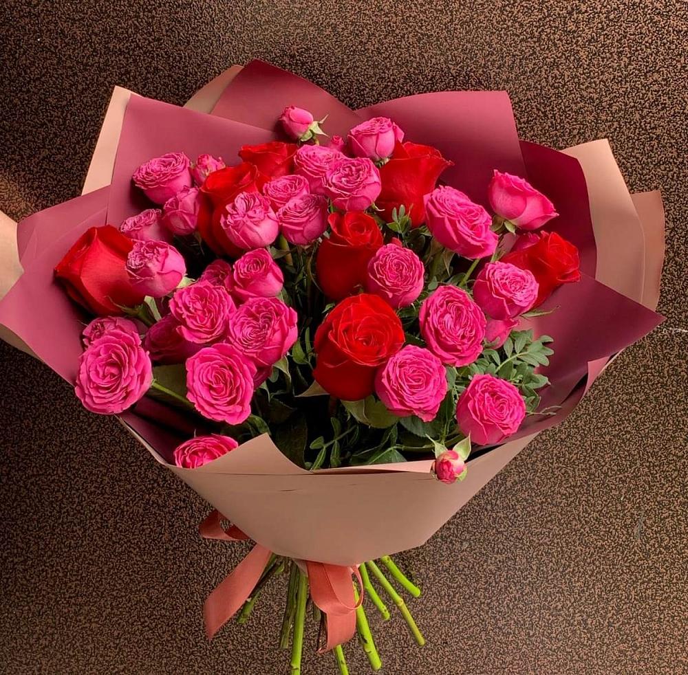 Букет В объятьях нежности в Губастово