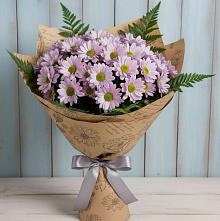 Букет цветов из:  Хризантемы в Губастово