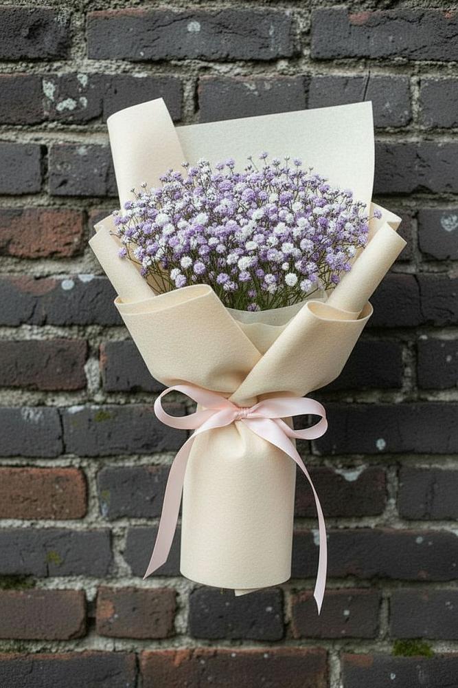 Букет цветов из: Гипсофила в Губастово