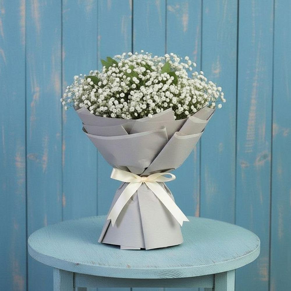 Букет цветов из: Гипсофила в Губастово