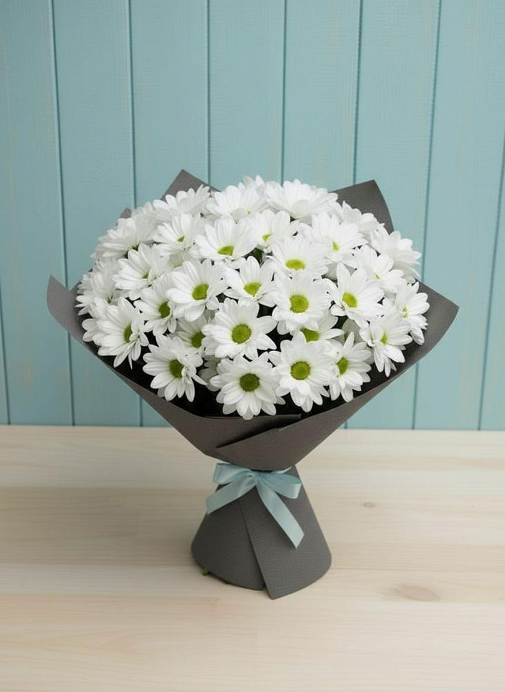 Букет цветов из: Хризантемы в Губастово