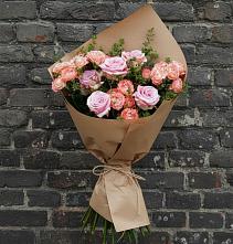 Букет цветов из:  Розы в Губастово
