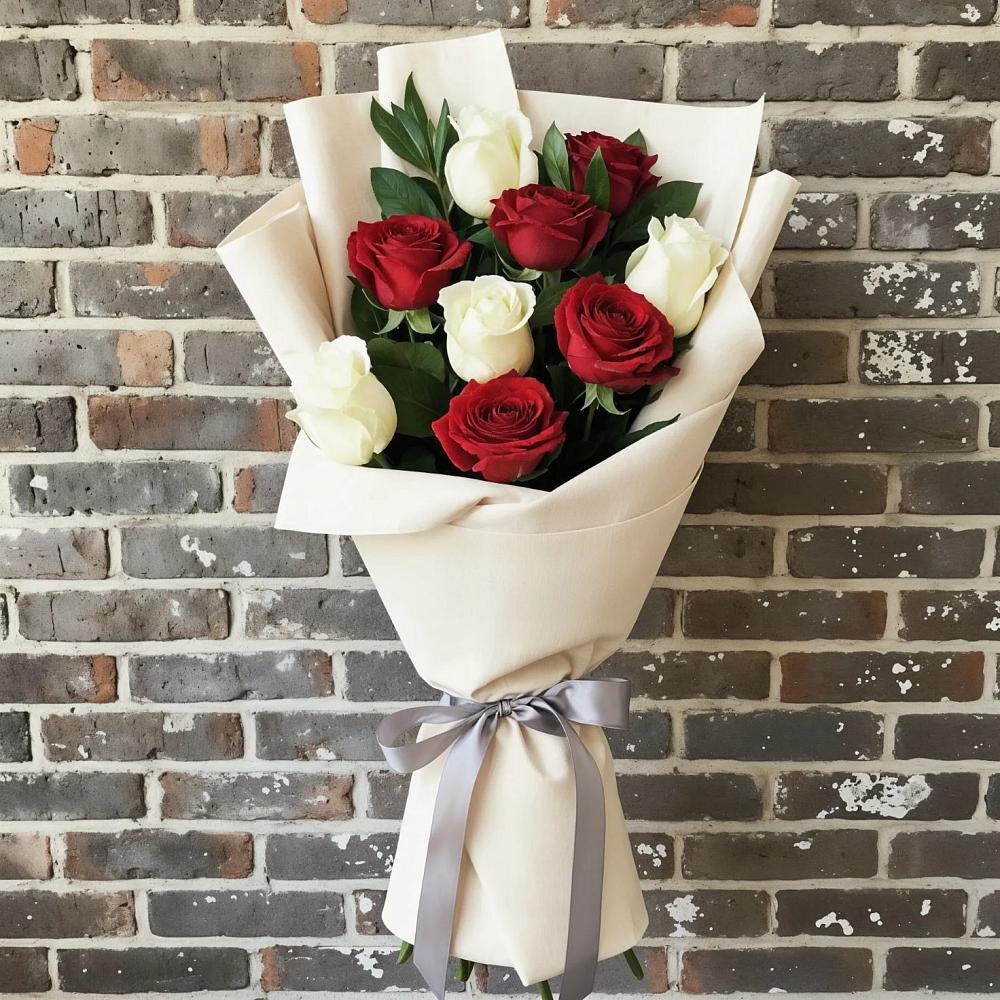 Букет цветов из: Розы в Губастово