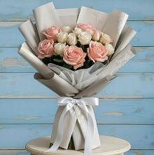 Букет цветов из:  Розы в Губастово