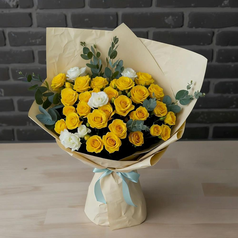 Букет цветов из: Розы в Губастово