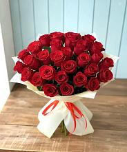 Букет 29 Красных роз в Губастово