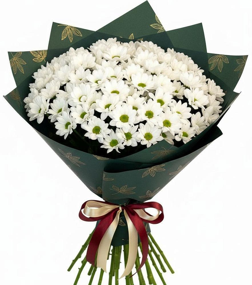 Букет цветов из: Хризантемы в Губастово