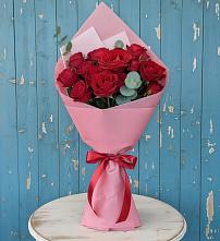 Букет цветов из:  Розы в Губастово