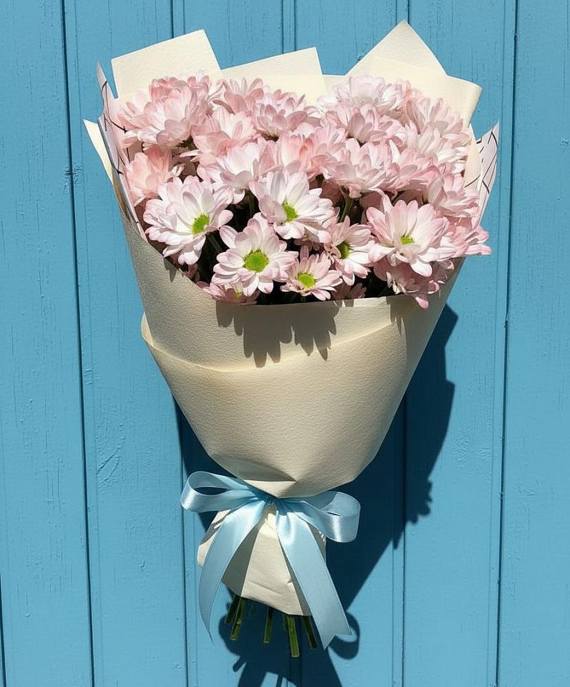 Букет цветов из: Хризантемы в Губастово