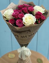 Букет цветов из:  Розы в Губастово