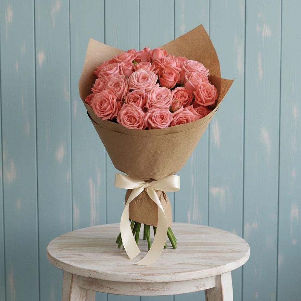 Букет цветов из: Розы в Губастово