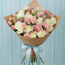 Букет цветов из:  Розы в Губастово